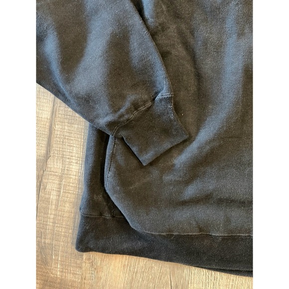 Vtg Army Black Pullover Crew Neck Mens XL FOOTBALL Vintage STEVE  BARRYS - Picture 4 of 8